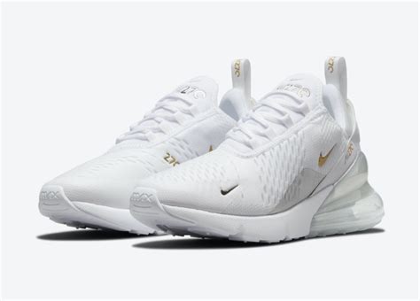 nike air max weiß gold270|Nike Air Max 270 White Metallic Gold (Women's).